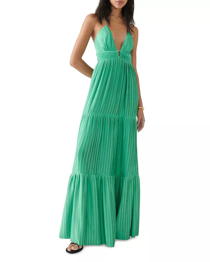 Wasta Pleated Maxi Dress | Bloomingdale's (US)