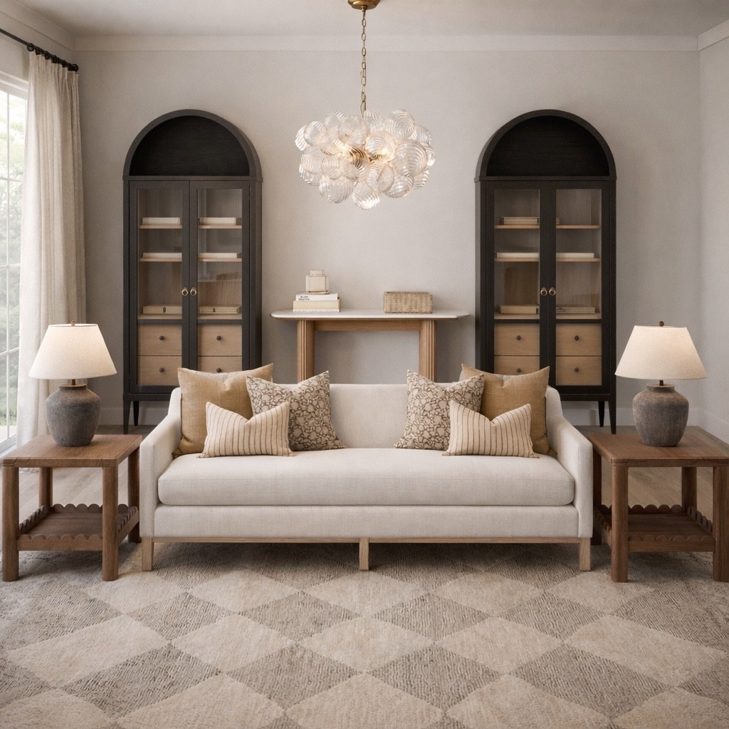 These arched cabinets are such an affordable buy! Love the scallop detail on these side tables. Great price points 

#LTKHome #LTKFindsUnder100 #LTKSaleAlert