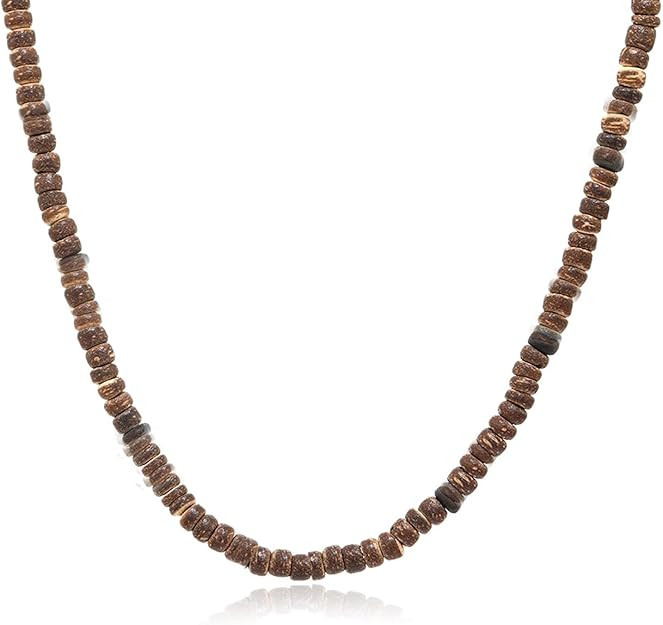 ONBRIG Puka Shell Necklace Men Summer Surfer Necklace Seashell Necklaces for Women Beach Necklace... | Amazon (US)