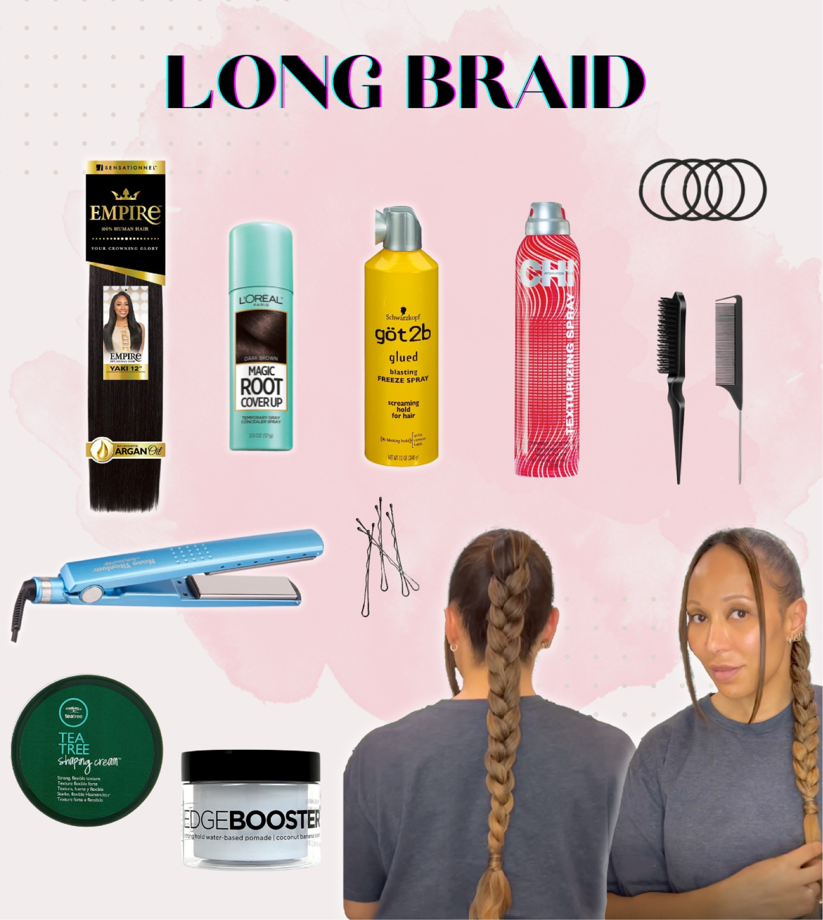 Long Braid ✨

#LongBraid #BraidHairstyle #Braids #EdgeCream #HairSpray #Straightener #BlackGirlHairstyles #HairProducts #BeautyProducts #GRWM #HowToHairStyles #CuteWinterHairstyles #HolidayBeauty #HolidayHairstyles 

#LTKfindsunder100 #LTKstyletip #LTKbeauty
