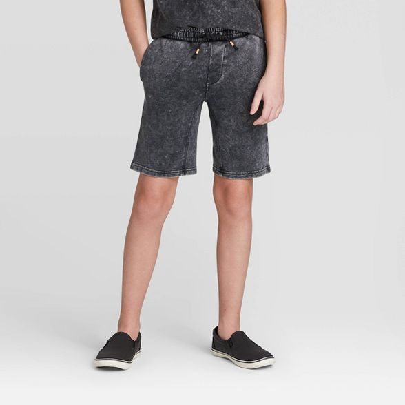 Boys' Knit Pull-On Shorts - art class™ Black | Target