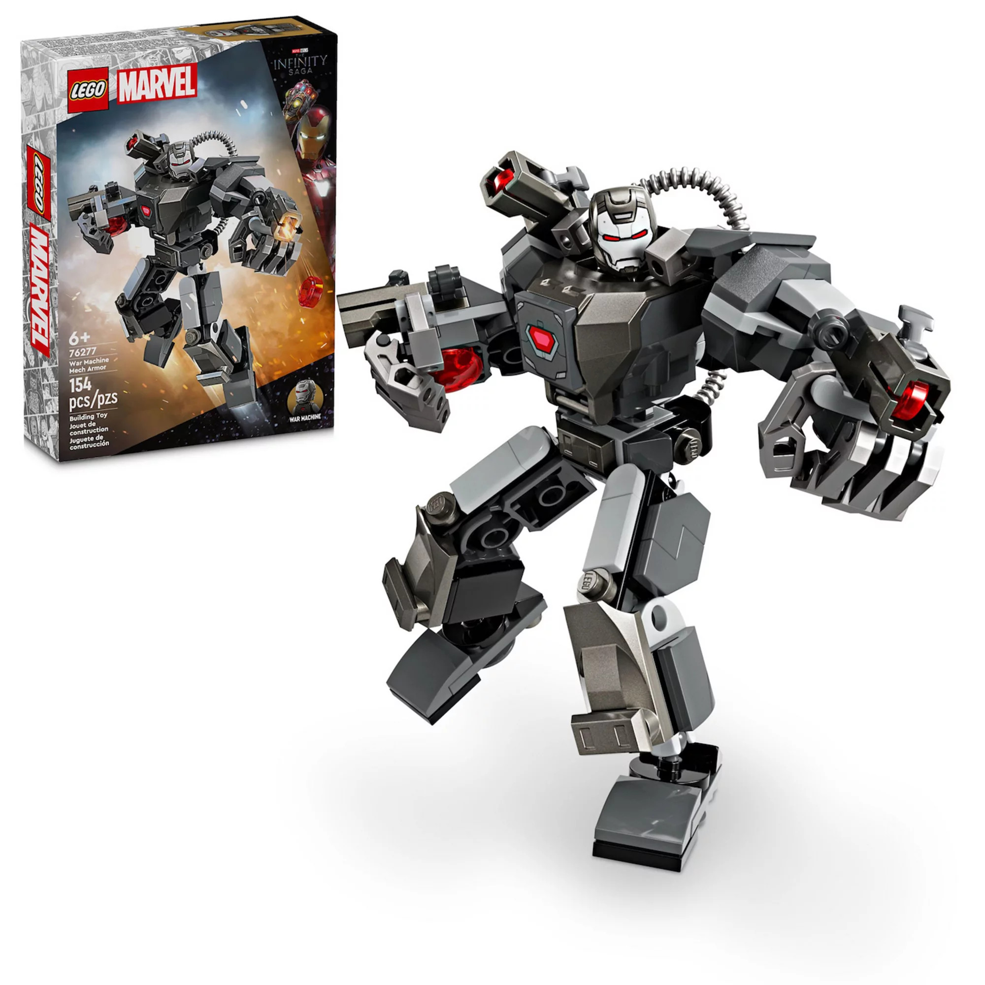 LEGO Marvel War Machine Mech Armor 76277 Building Kit (154 Pieces) | Kohl's