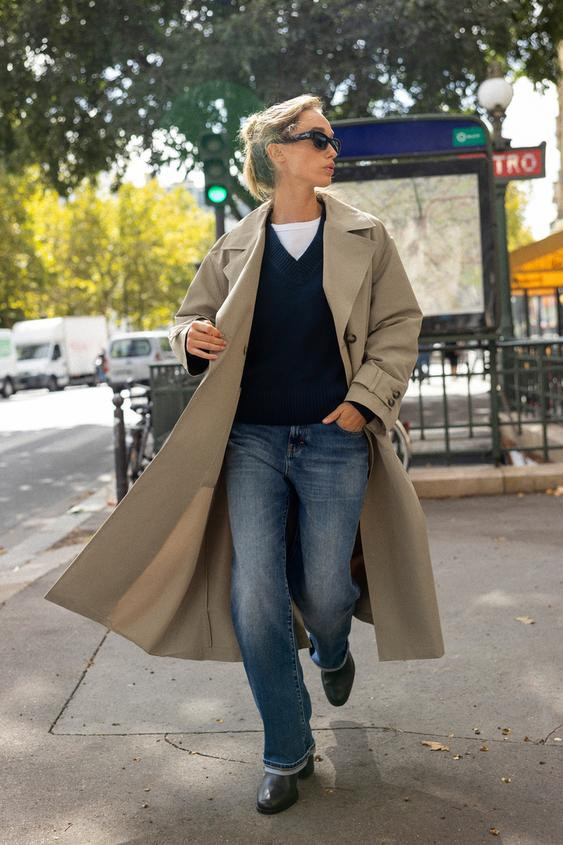 LONG TRENCH COAT | Zara US