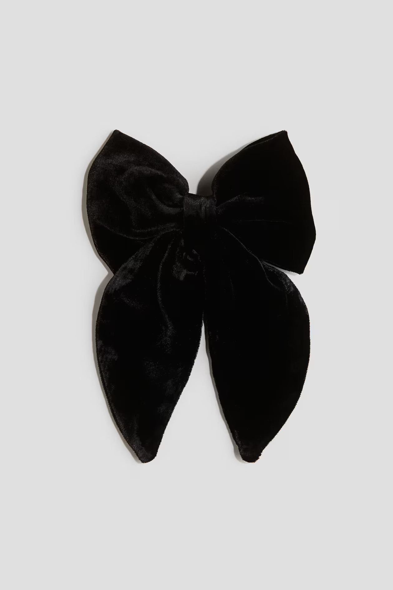 Bow-Decorated Velvet Hair Clip | H&M (US + CA)