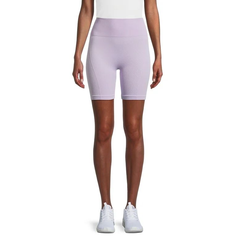 No Boundaries Juniors' Seamless Bike Shorts, 7" Inseam, Sizes XS-XXXL | Walmart (US)