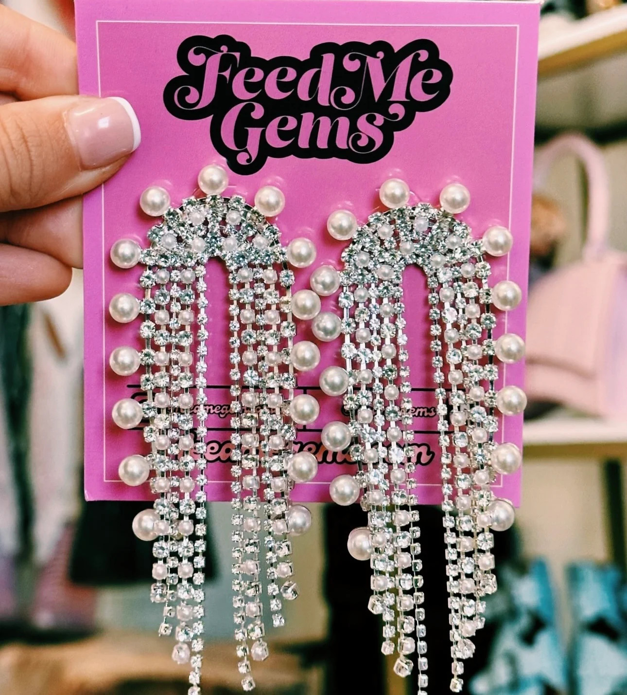 Classic Pearl Rainbows | feed me gems