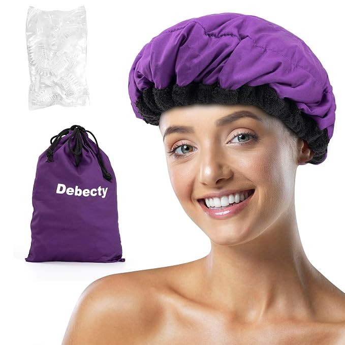 Deep Conditioning Microwavable Heat Cap for Steaming Hair Styling and Treatment, Haircare Therapy... | Amazon (US)