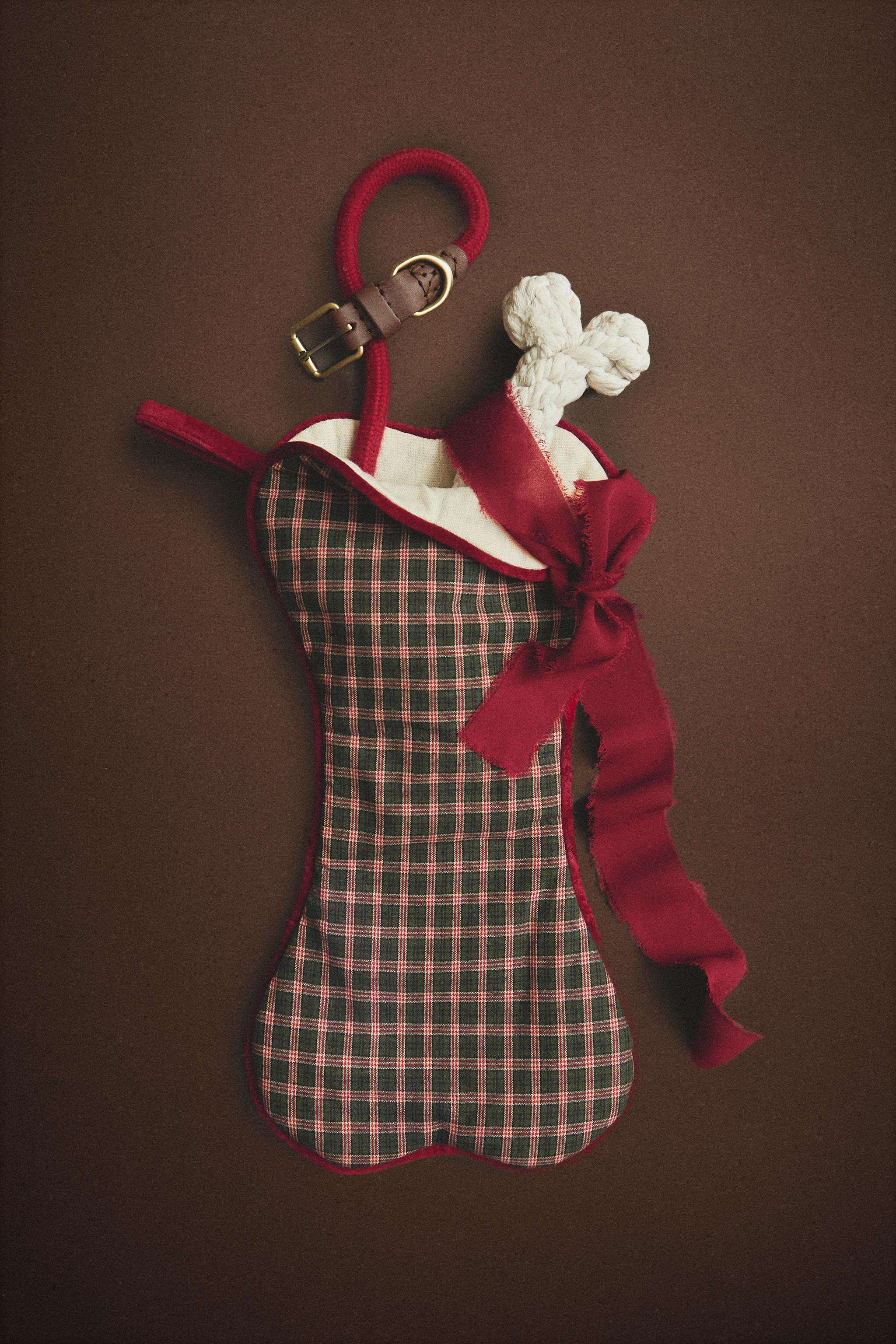 BONE PET CHRISTMAS STOCKING | Zara UK