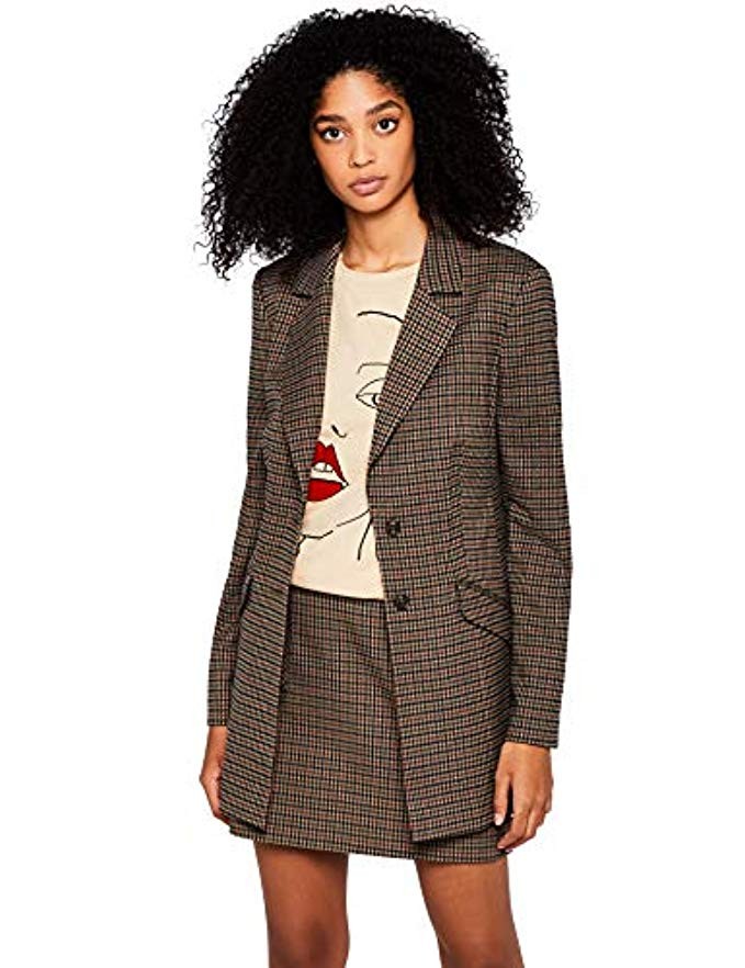 find. Check Suit Jacket - Blouson - Femme | Amazon (FR)