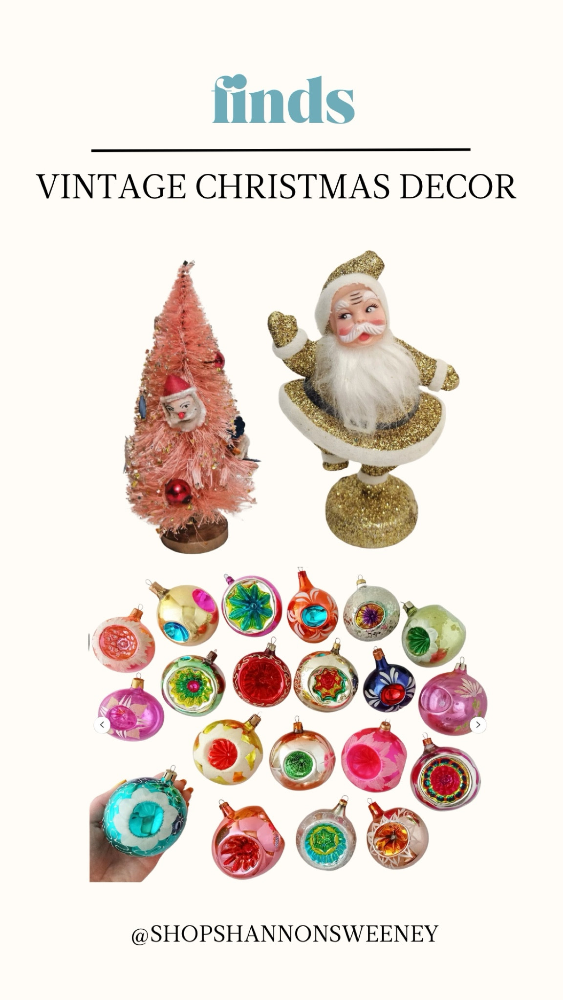 Vintage Christmas decor finds 

#LTKGiftGuide #LTKSeasonal #LTKHoliday