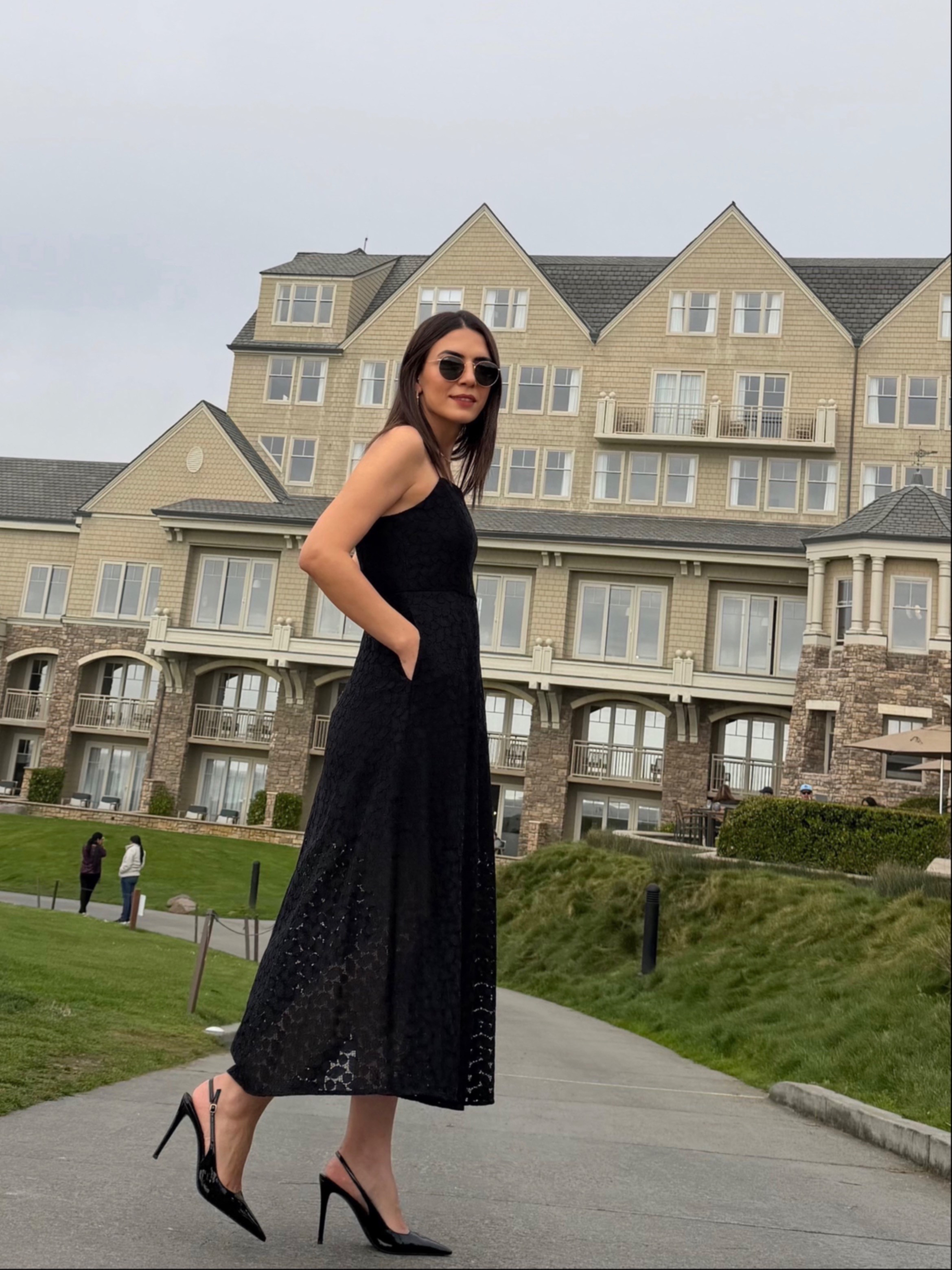 Black dress / eyelid dress / afternoon tea dress / casual dress/ wedding guest dress / Mango / Mango dress / Mango Community / Mango Outfits  

 #LTKgrwm #LTKootd #LTKTall
