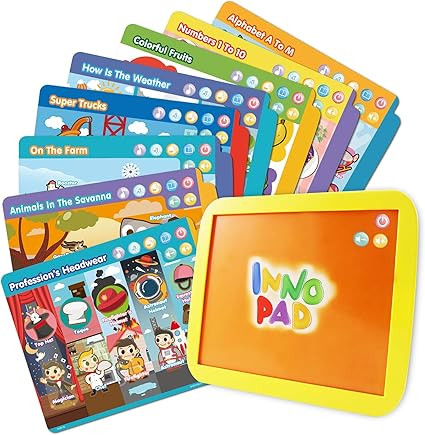 BEST LEARNING INNO PAD Smart Fun Lessons - Educational Tablet Toy to Learn Alphabet, Numbers, Col... | Amazon (US)