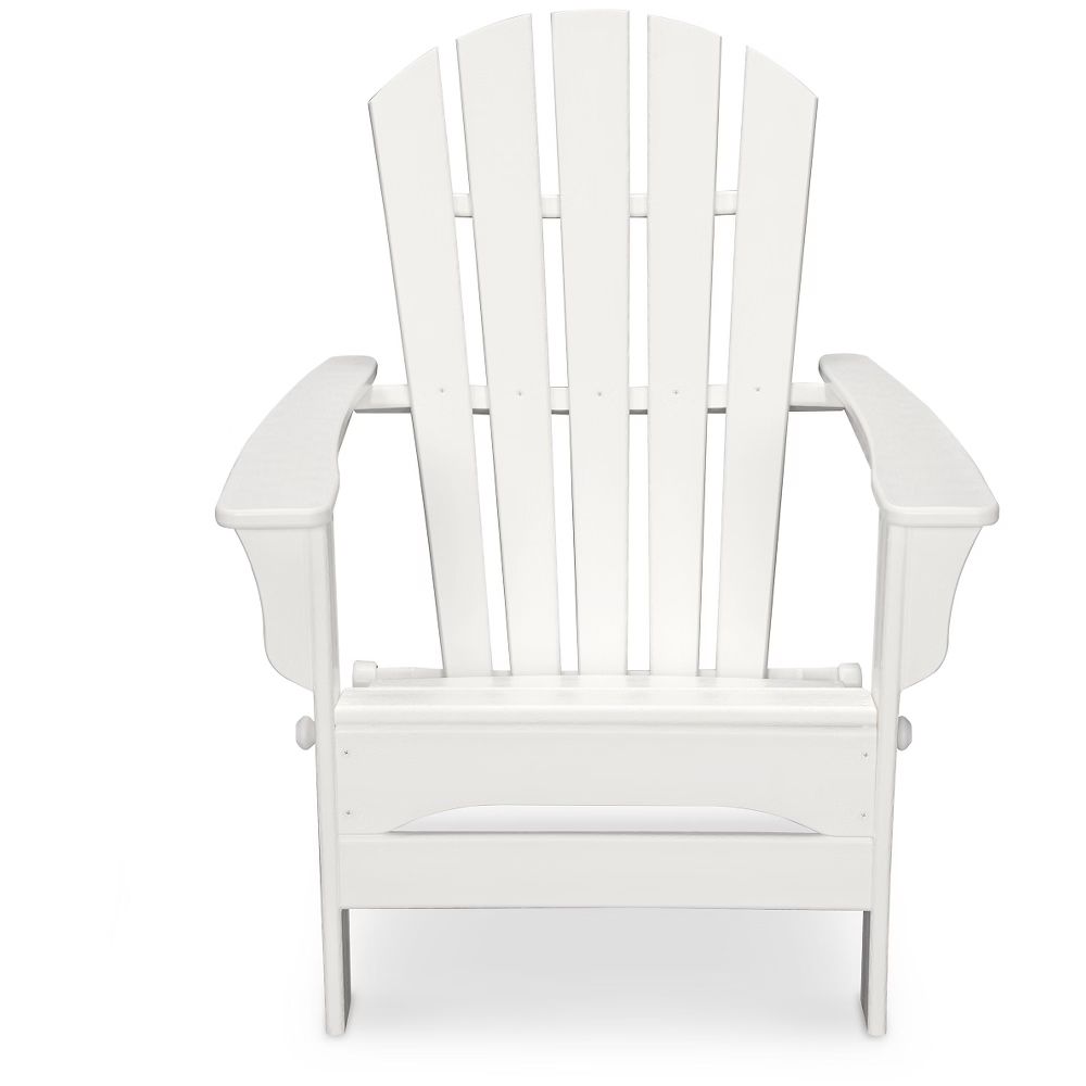 POLYWOOD St Croix Patio Adirondack Chair - White | Target