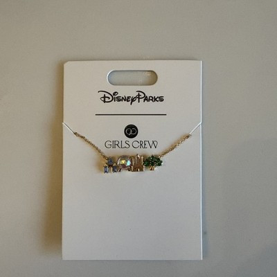 NEW Disney Parks Four Parks WDW Attractions Icons Necklace By Girls Crew New | eBay US