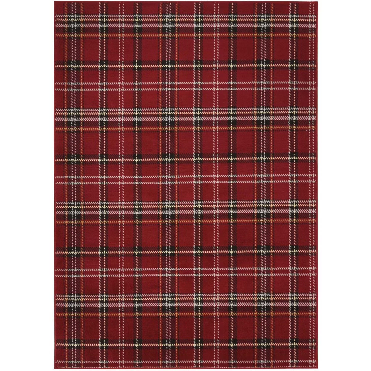 Nourison Grafix Contemporary Plaid Area Rug | Target
