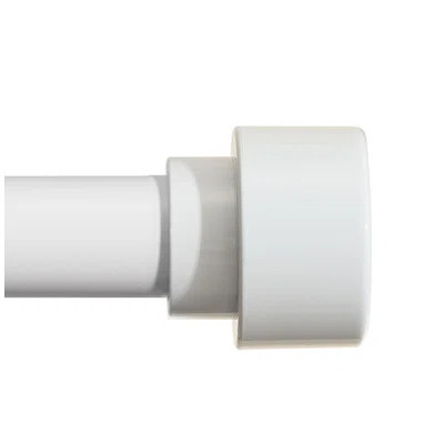 Curtain Rod White ,1 Inch Heavy Duty Curtain Rods for Windows 66 to 120 ,Adjustable Drapery Rods | Wayfair North America