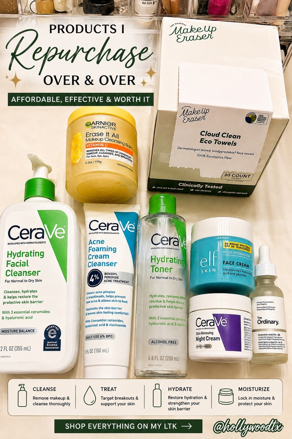 If you’re ready to get your skincare routine on track, start here. 🙌 These are the affordable products I keep repurchasing because they work, they’re easy to use, and you can grab every single one @Walmart . 🛒✨

Shop my complete skincare routine now on LTK and stock up on your everyday essentials before they sell out!

#LTKselfcare #LTKmorningroutine #LTKBeauty