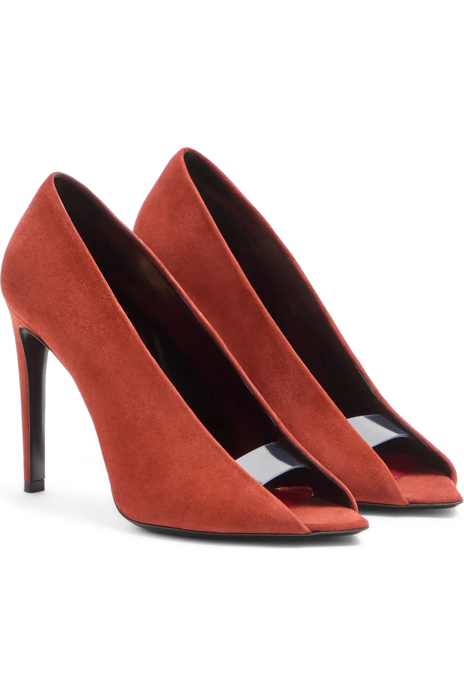 Open Toe Révélé Suede Pump (Women) | Nordstrom | Nordstrom