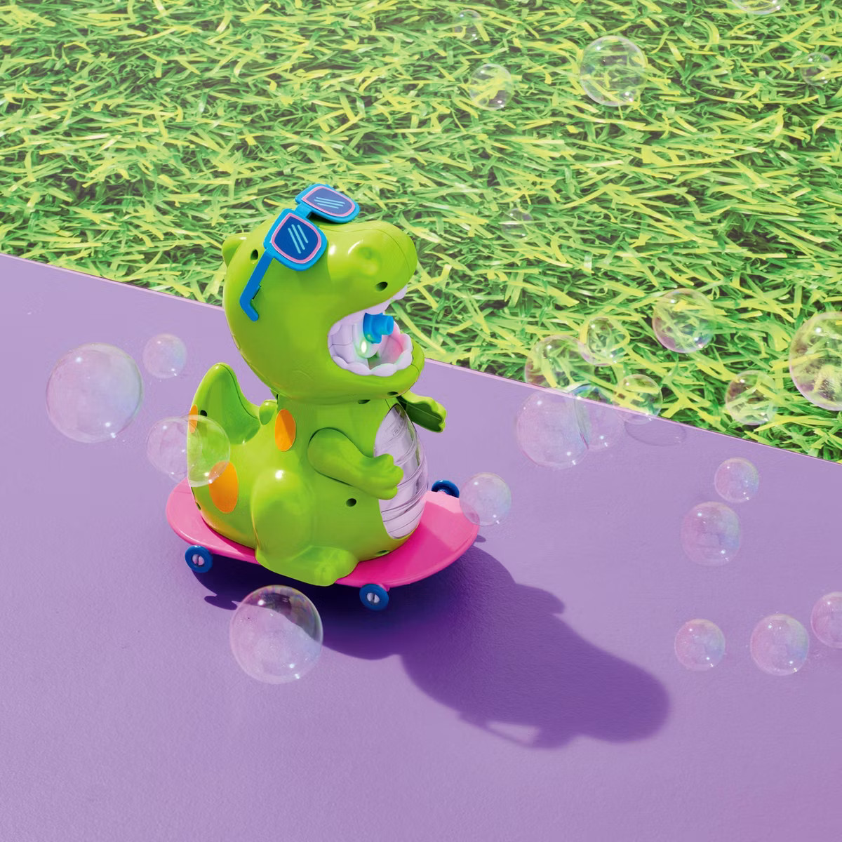 Dino Skateboard Bubble Maker - Sun Squad™ | Target