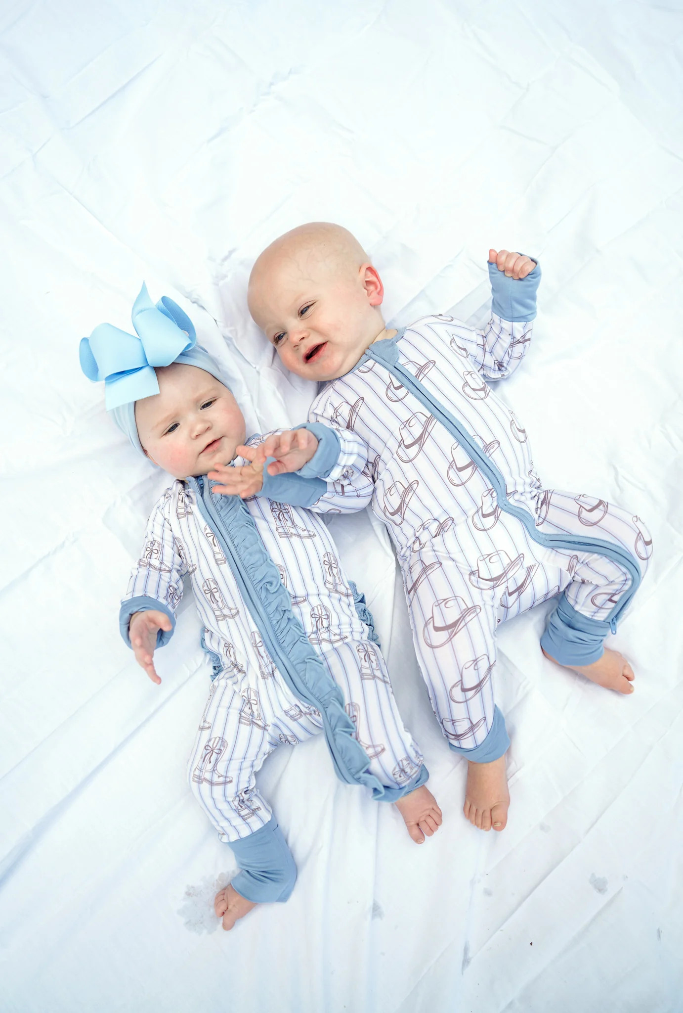 Western Blues Striped - Bamboo Sleeper | KenzKustomz