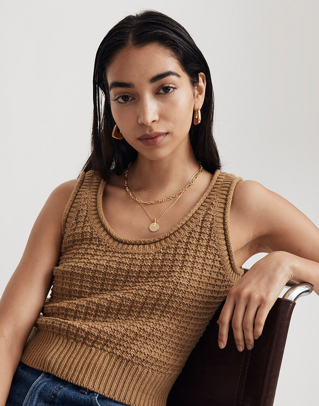 Two-Pack Geometric Lariat Necklace Set | Madewell