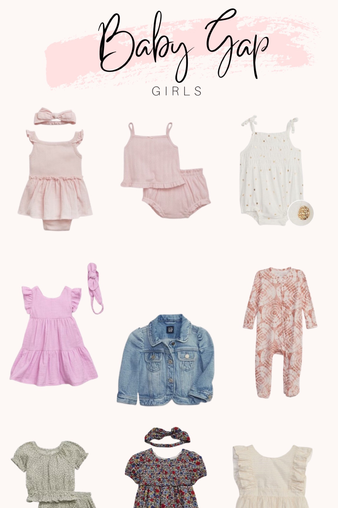 Baby Gap Girls 

#LTKFind #LTKSeasonal #LTKfamily