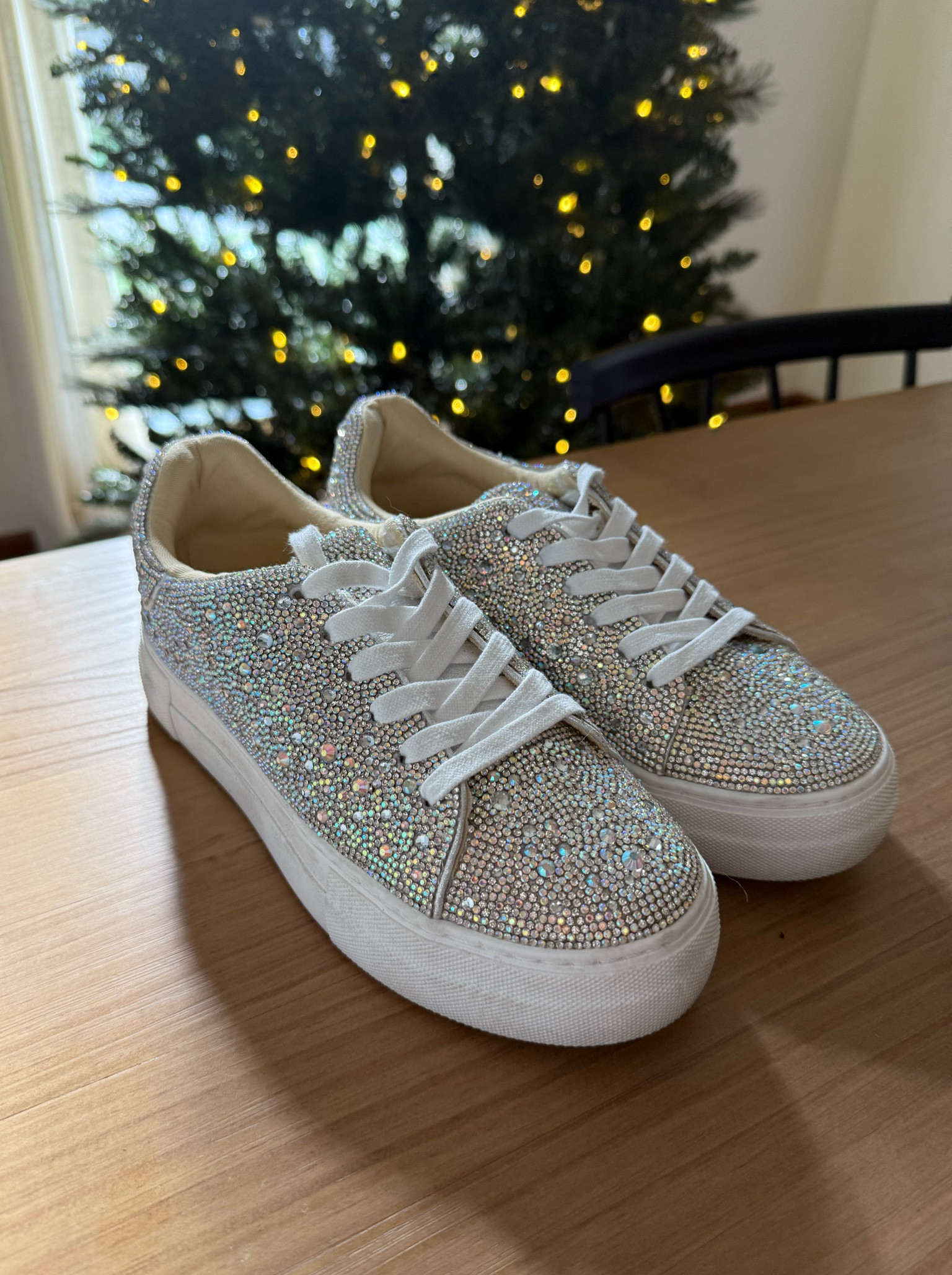 Betsy Johnson Bling Sneakers | tennis shoes | game day | sparkle |rhinestones | Holiday | bride | weddingg

#LTKShoeCrush #LTKCyberWeek #LTKFindsUnder100