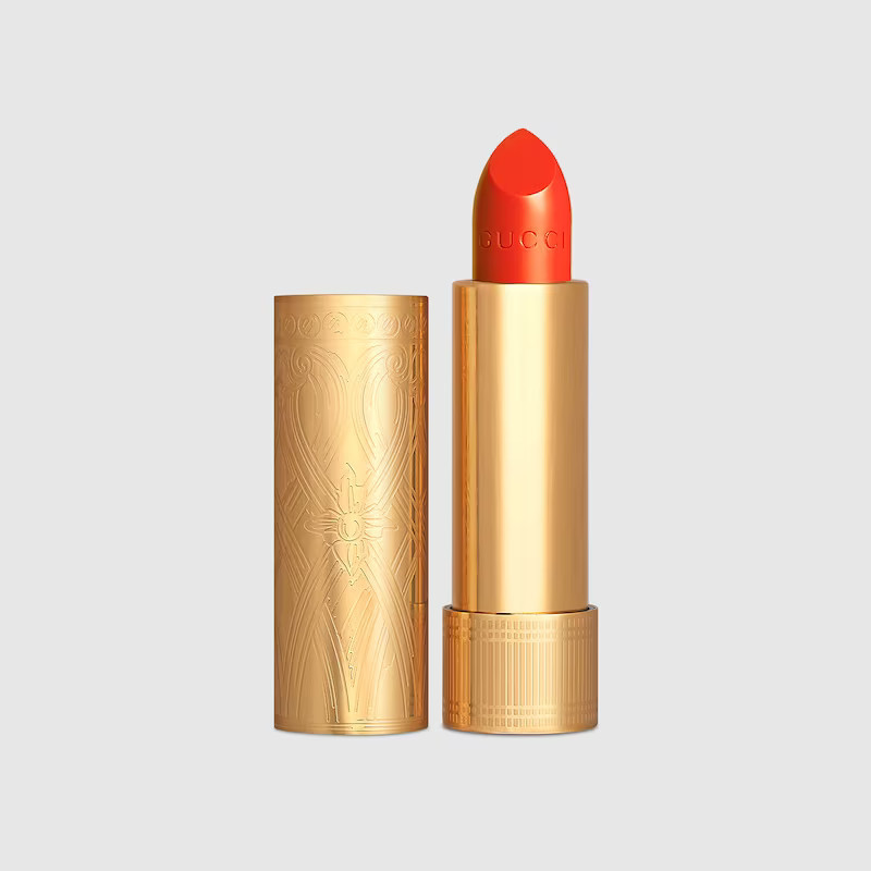 GUCCI 302 Agatha Orange, Rouge À Lèvres Satin Lipstick, Coral/Orange | Gucci (US)