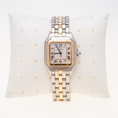 Cartier Panthere Watch Midsize 27mm Yellow Gold Cartier Service & Box  | eBay UK | eBay UK
