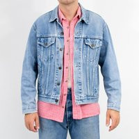 Levis Vintage Jacket Distressed Blue Denim Size L | Etsy (US)