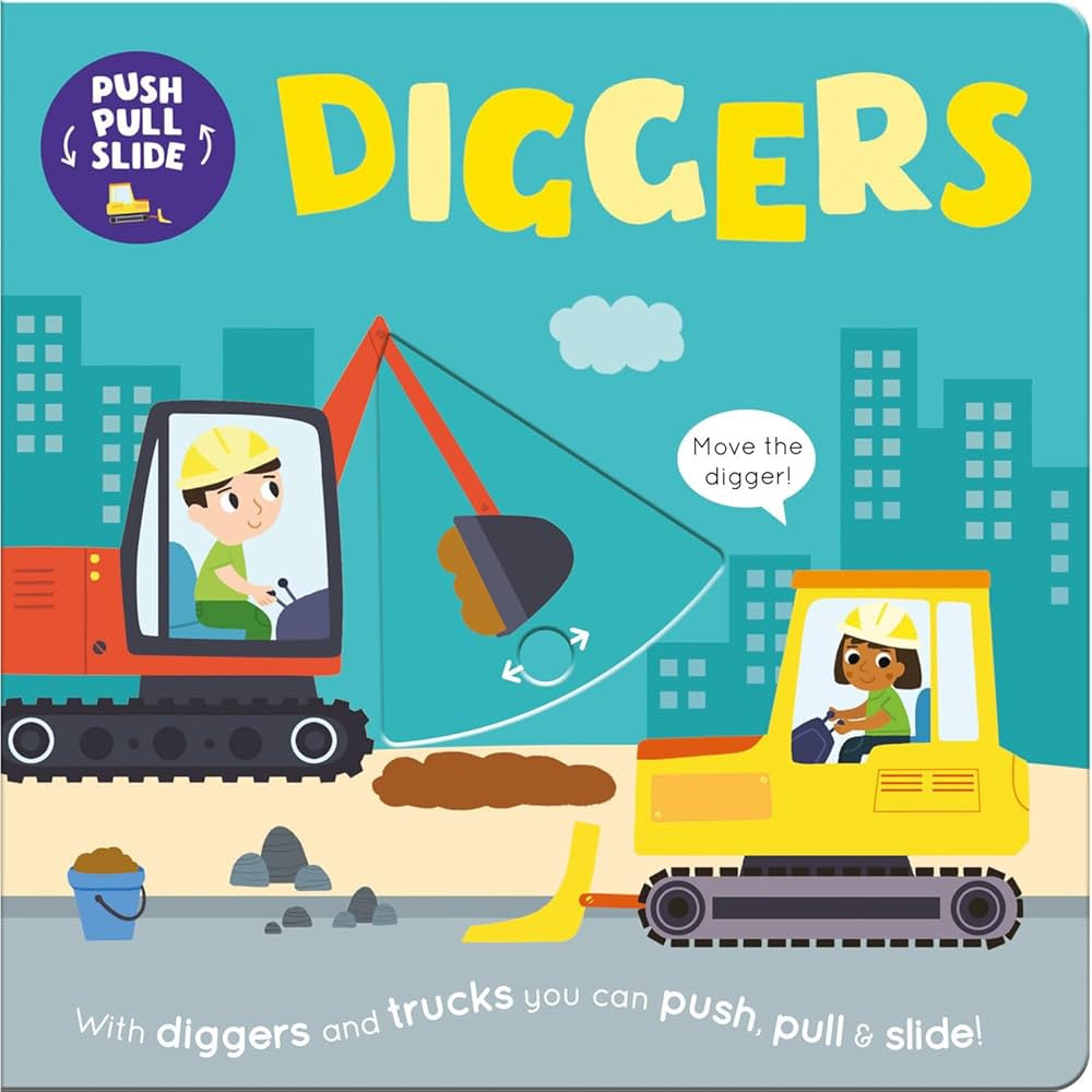 Diggers (Push Pull Slide) | Amazon (US)