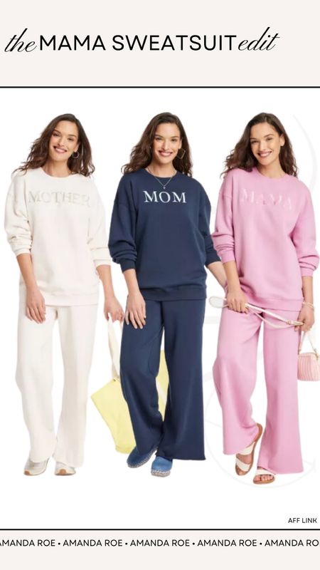 The mama sweatsuit edit - love these sweatshirts for moms!

#LTKstyletip #LTKSeasonal #LTKfindsunder50