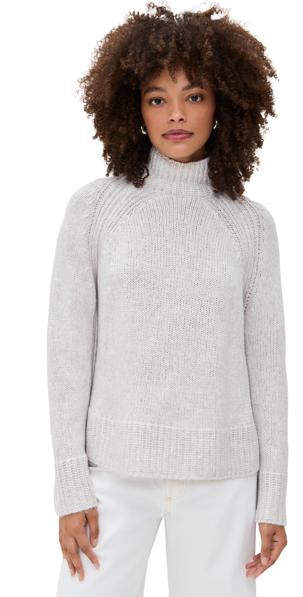 Z Supply Emerge Funnel Neck Sweater Turtle Dove XS | Shopbop