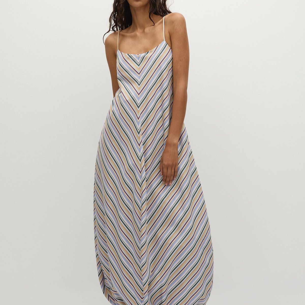 Aniela Maxi Dress Sifnos Stripe | Faithfull (AU)