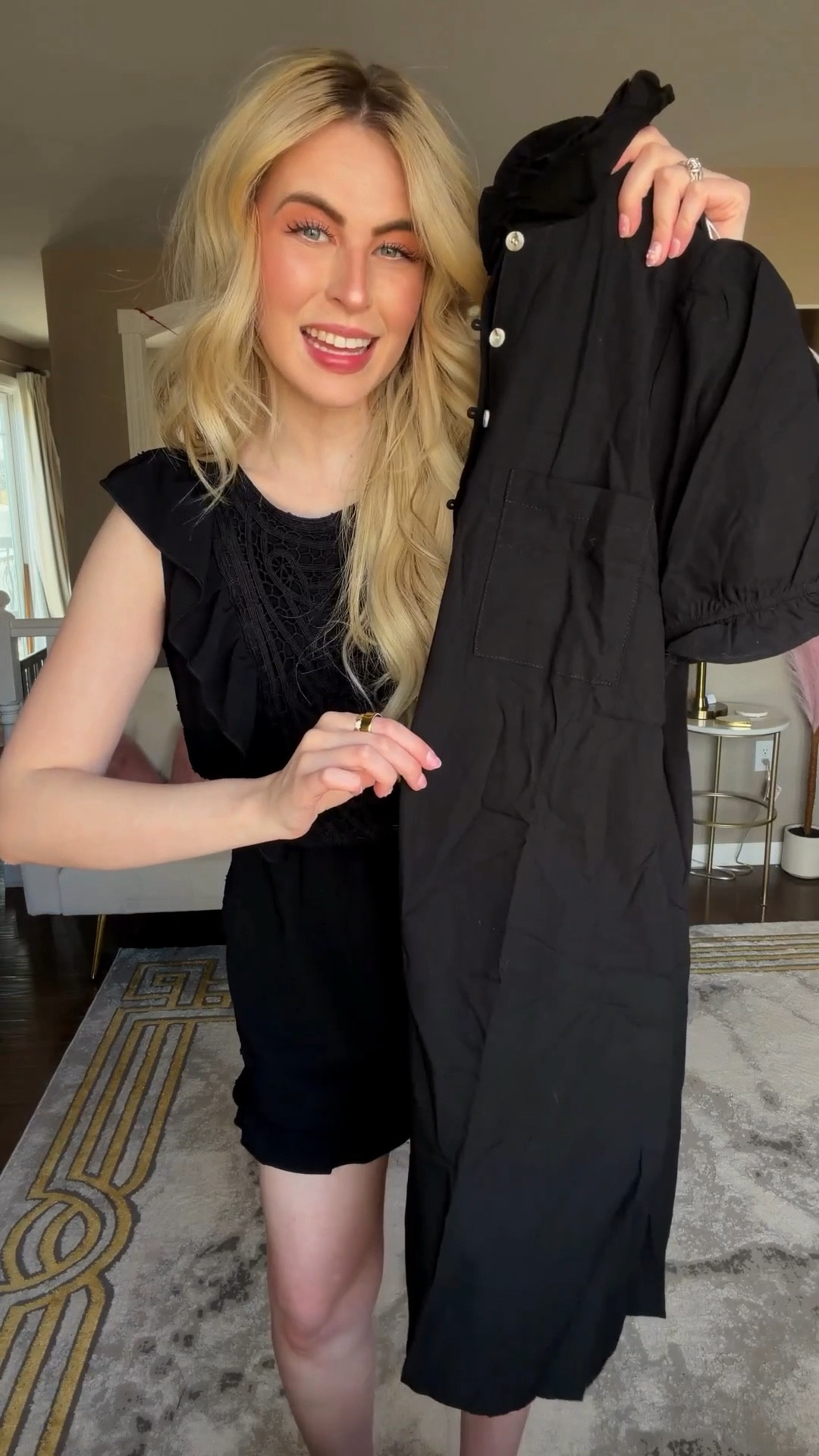 Lil black dress haul! Wearing a S in all! All run oversized too 