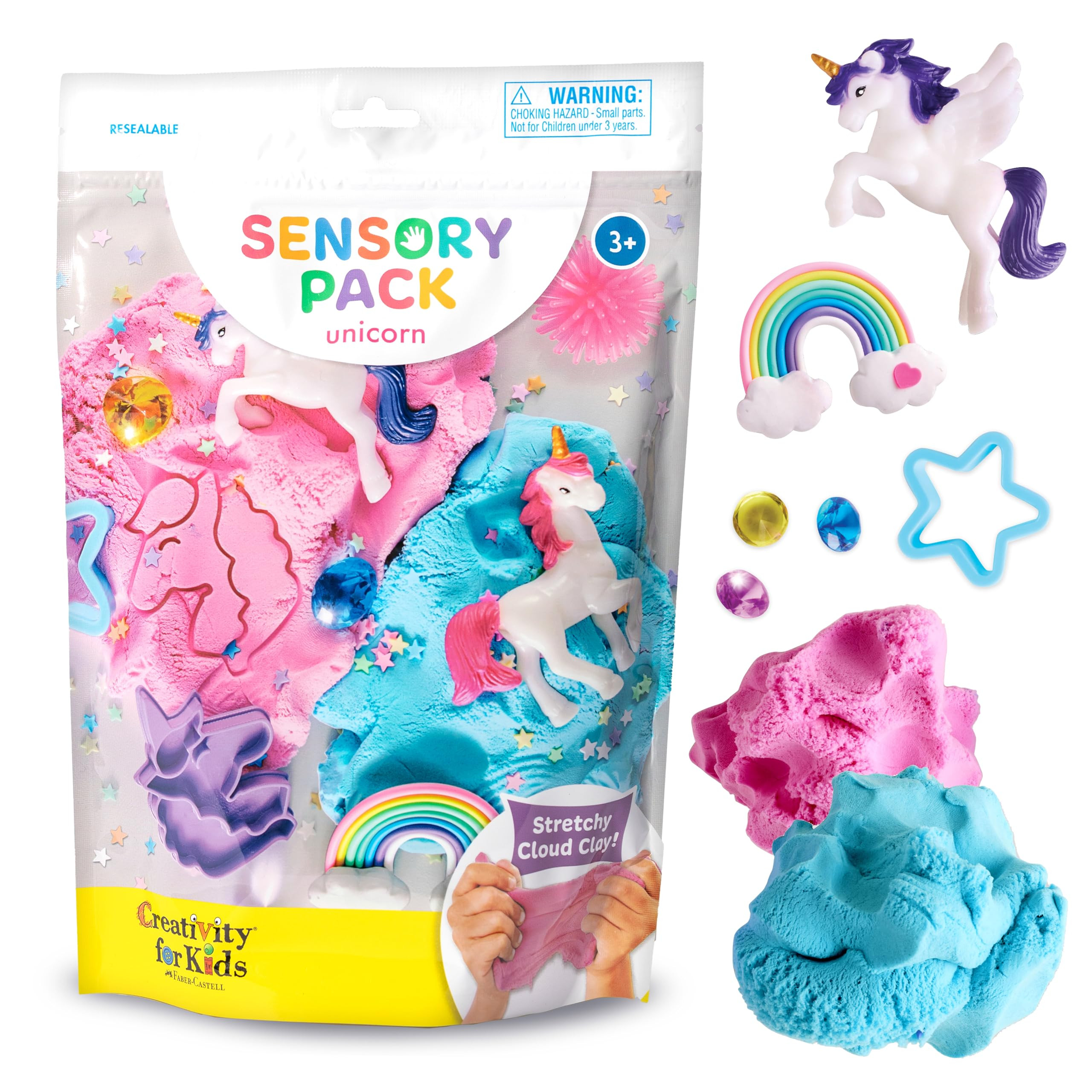 Creativity for Kids Sensory Pack: Unicorn - Sensory Toys for Toddlers Ages 3-4+, Unicorn Gifts fo... | Amazon (US)