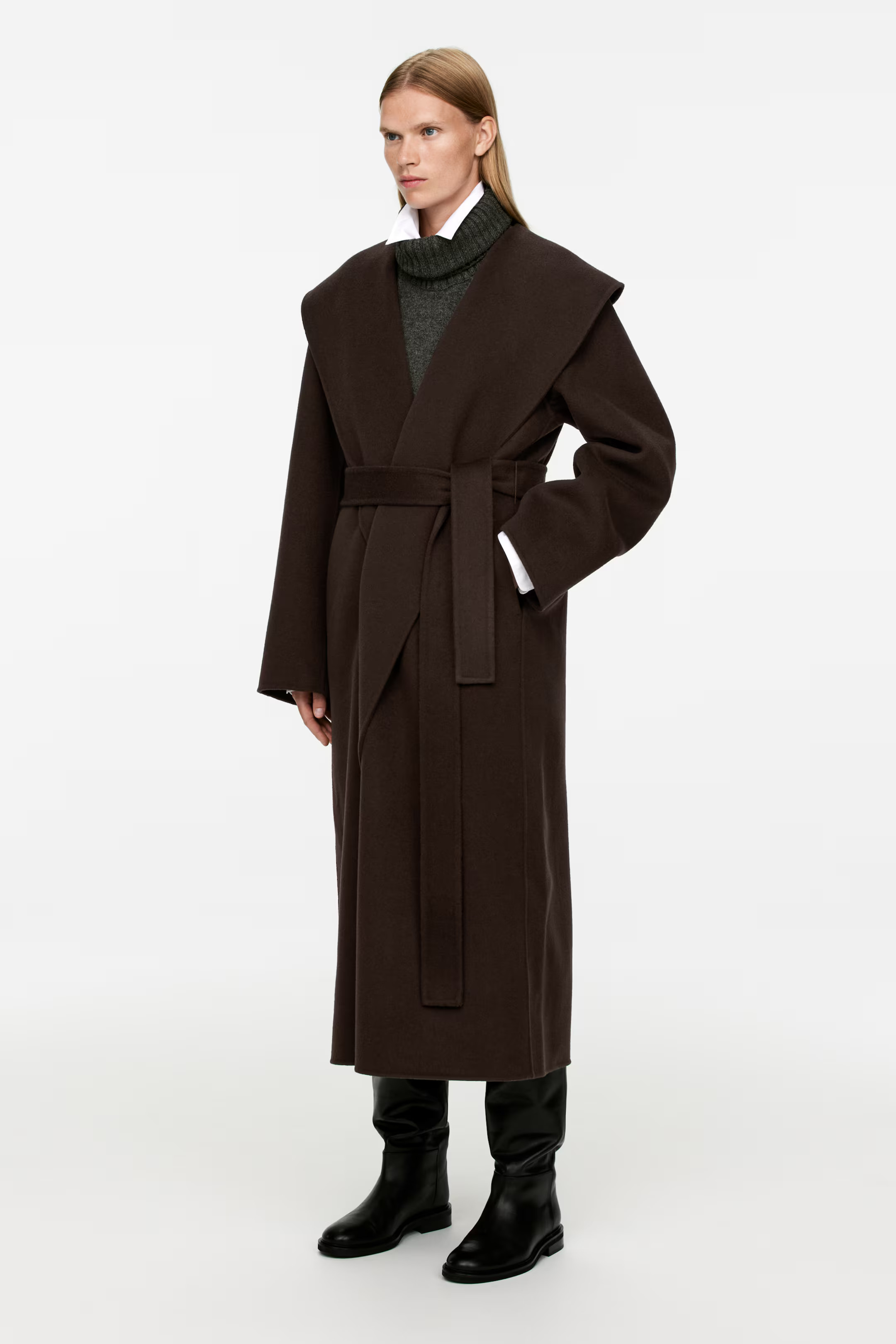 Shawl-Collar Coat | H&M (UK, MY, IN, SG, PH, TW, HK)