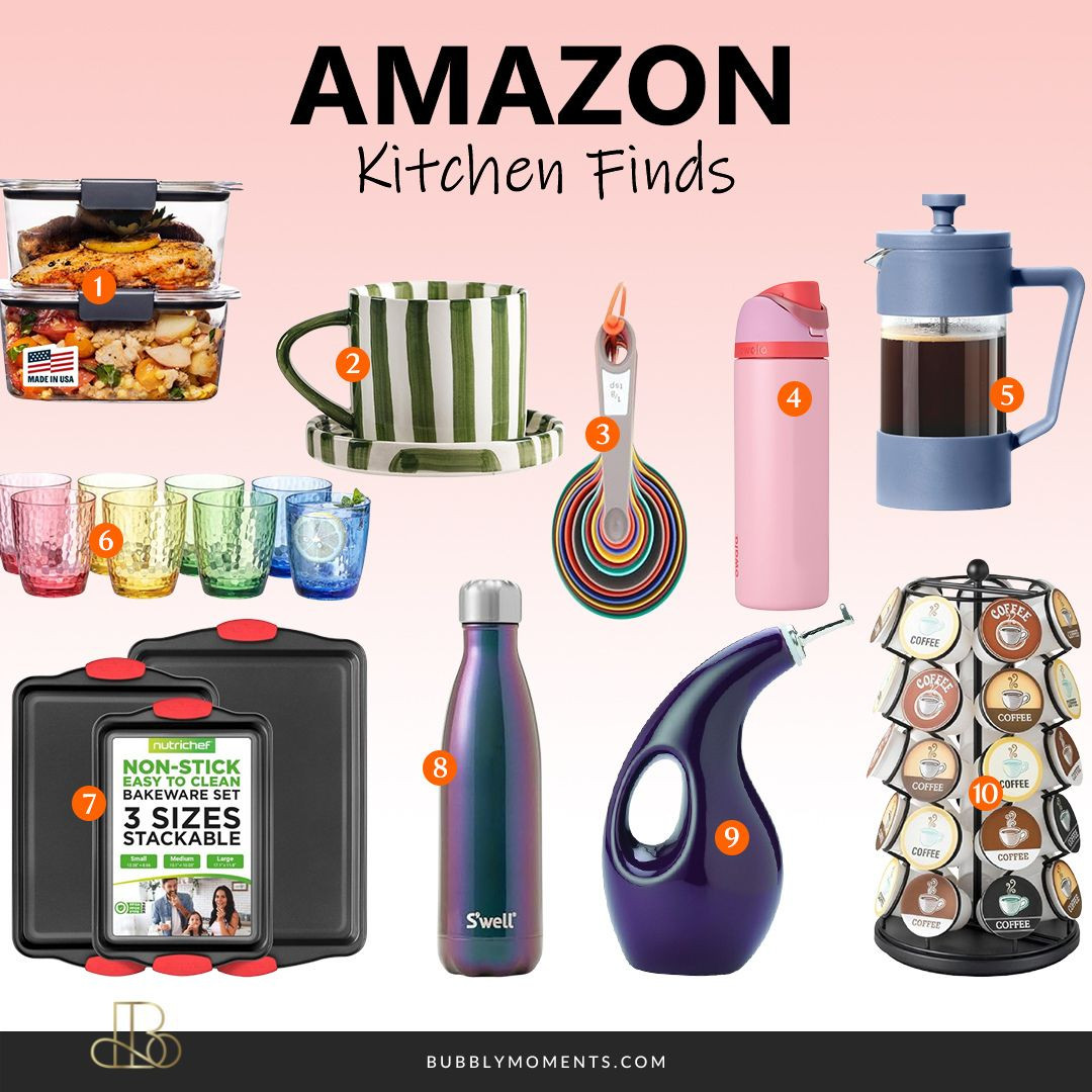 Make cooking and organizing easier with these Amazon Kitchen Finds! Discover practical kitchen essentials that help with everyday tasks and keep your space neat. Whether you're updating your kitchen or looking for useful tools, these favorites are great to have. Browse the collection, find your favorites, and save this post for later inspiration.
#LTKHome #LTKStyle #LTKFinds #AmazonFinds #KitchenFinds #KitchenEssentials #KitchenGadgets #AmazonHome #HomeEssentials #Cooking #MealPrep #KitchenOrganization #HomeInspiration #CookingTools #HomeDecor #MustHaveFinds #KitchenStyle 

 