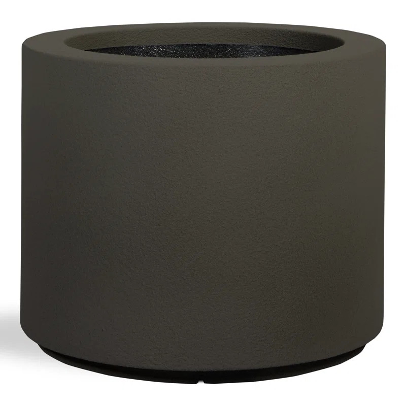 Gita Large Lightweight Outdoor 23" x 19" Round Planter Box | Wayfair North America