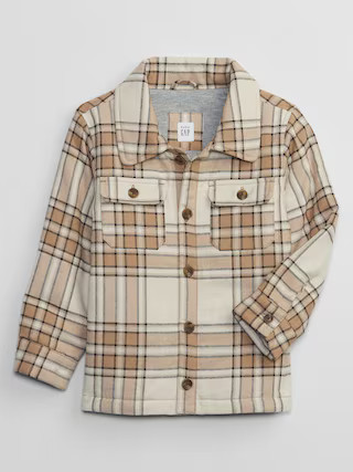 babyGap Plaid Shirt Jacket | Gap Factory