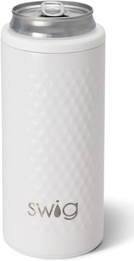Swig Slim Can Cooler, Insulated Skinny Can Holder, Stainless Steel Can Cooler for Tall Skinny Can... | Amazon (US)