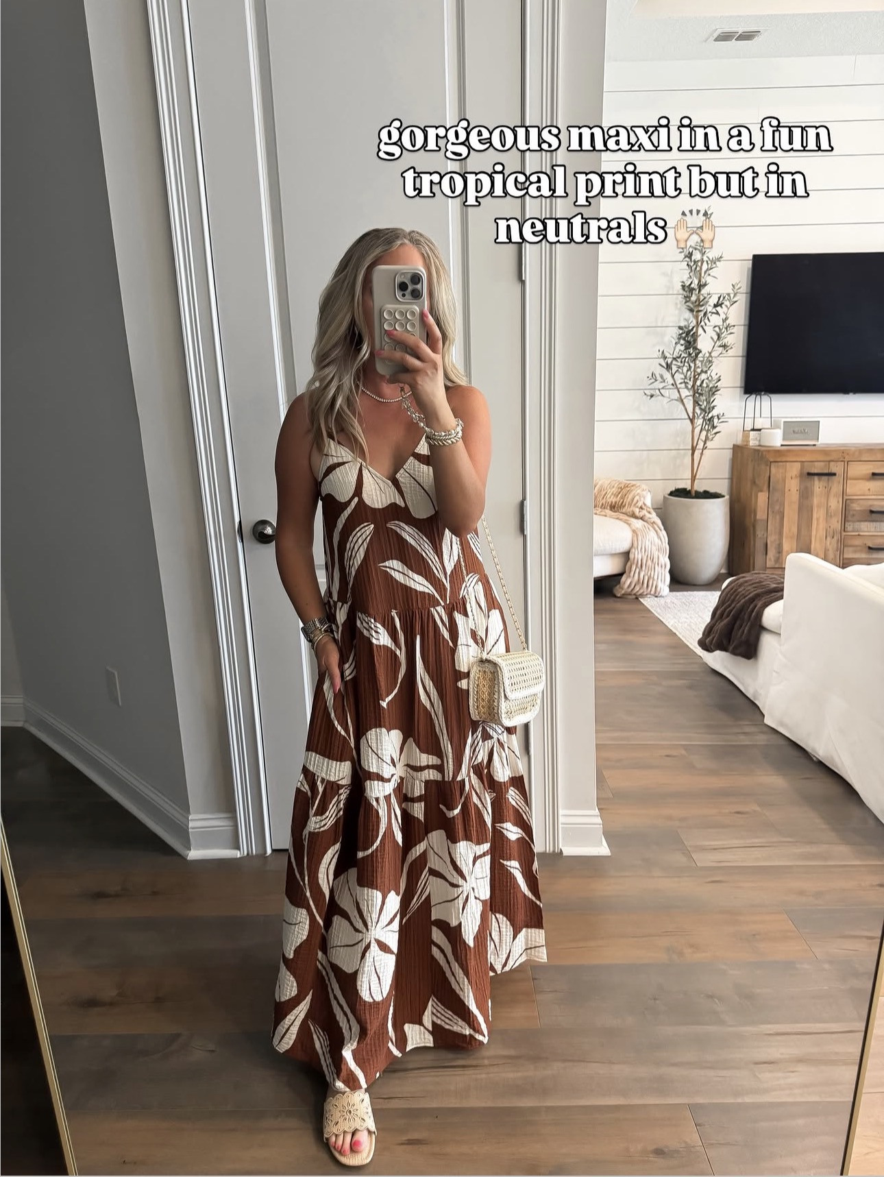 Beautiful maxi dress for your next vacation! Dress up or down.

Target new arrivals, spring style, summer fashion, resort wear, vacation outfits, beach style, cruise fashion, tropical vibes, warm weather outfits, effortless style, breezy fabrics, lightweight outfits, chic vacation looks, poolside style, coastal fashion, island aesthetic, travel wardrobe, getaway outfits, summer essentials, vacation ready, target style, target finds, what I wore, 2026 

 #LTKootd #LTKSeasonal #LTKTravel