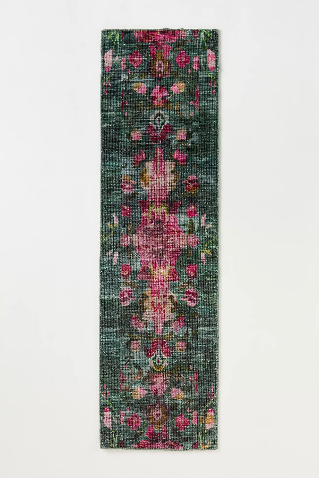 Ren Printed Easy-Care Floral Rug | Anthropologie (US)