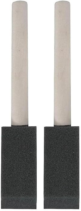 Linzer 1" Foam Paint Brush, Lightweight, Clear Varnish Wooden Handle, for All Paints, Varnishes &... | Amazon (US)