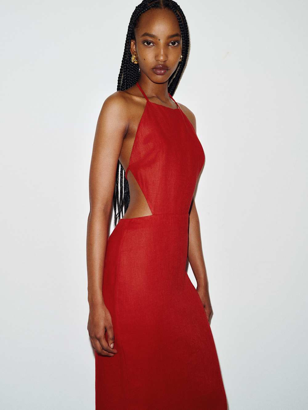 Trista Linen Dress | Reformation (Global)