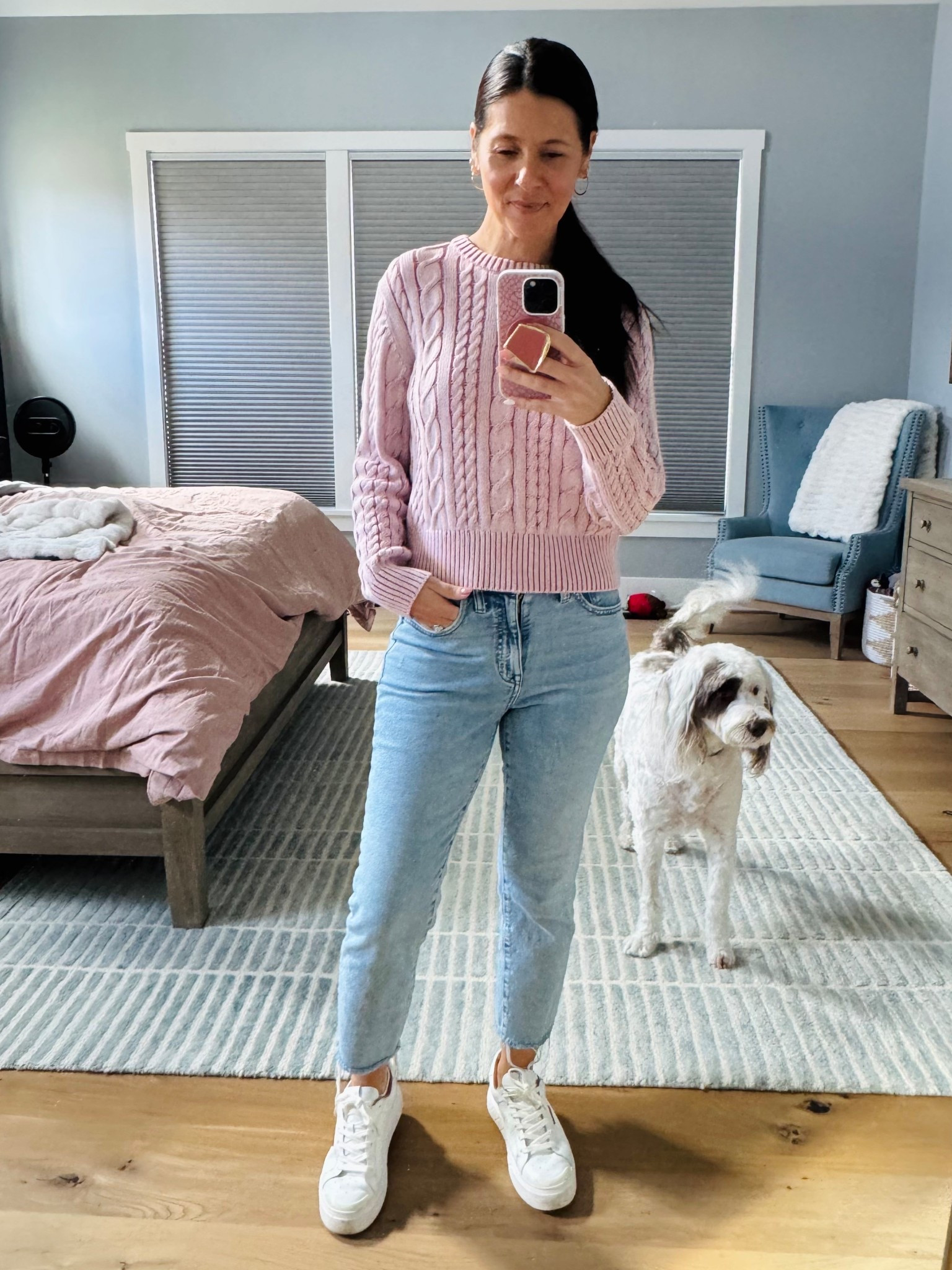Saturday outfit 🩷




#LTKootd #LTKOver40 #LTKSeasonal