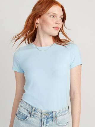 Cropped Slim-Fit T-Shirt for Women | Old Navy (US)