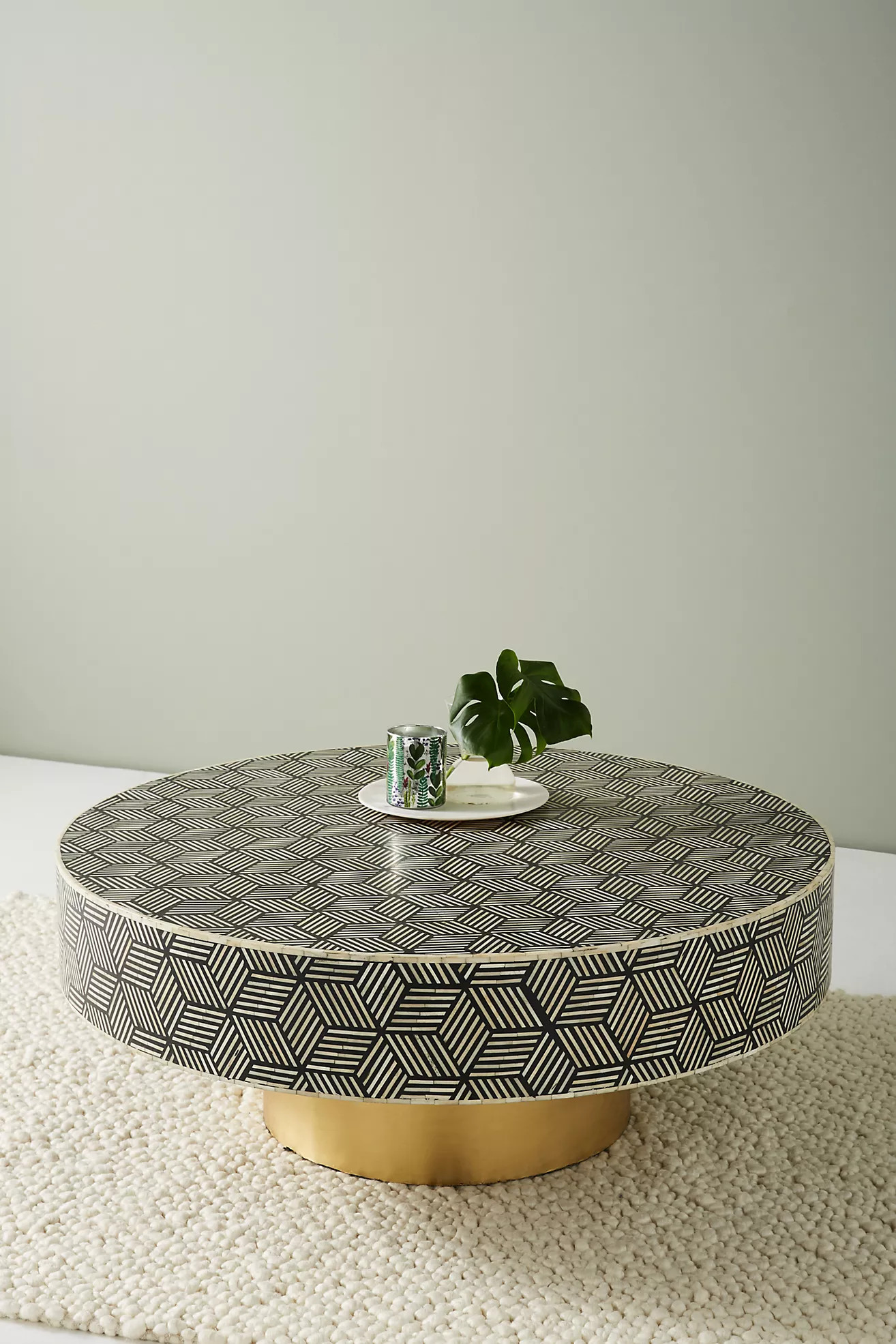 Optical Inlay Coffee Table | Anthropologie (US)