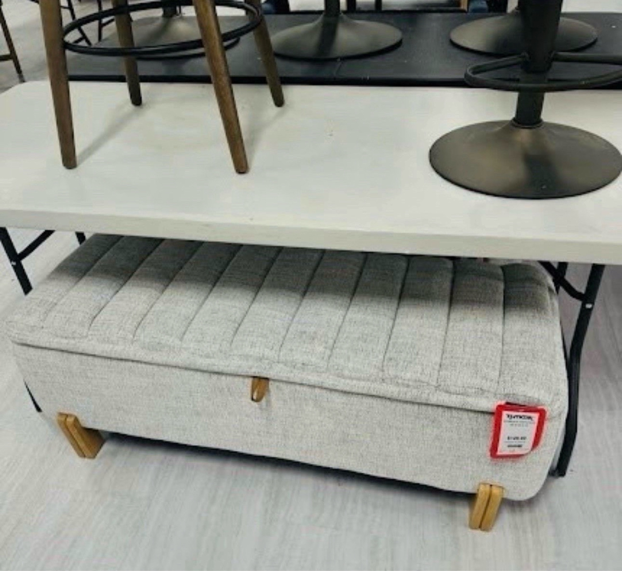 Stop the clutter at the door! Just spotted this stunning textured storage bench and I’m obsessed with the ribbed detailing and those chic light wood legs. It’s the perfect spot to hide away shoes or extra blankets while giving your entryway that high-end, designer feel for a fraction of the price.

#LTKHome