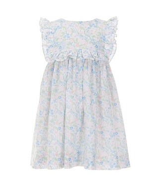 Edgehill Collection Little Girls 2T-6X Ruffled Ditsy Floral Dress | Dillard's | Dillard's